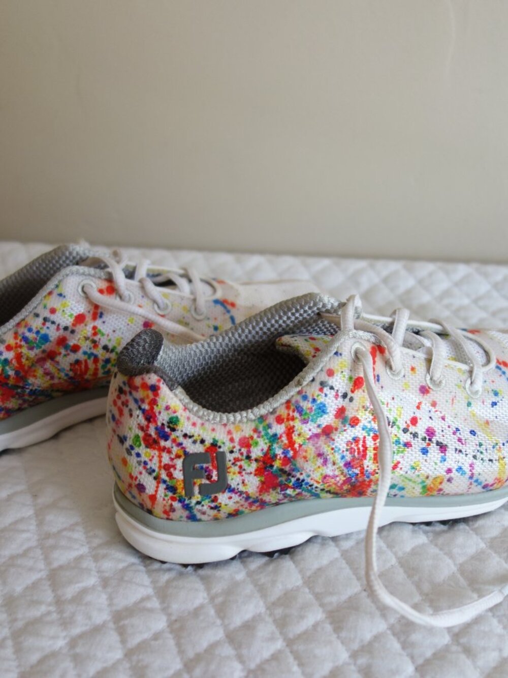 FOOTJOY emPower #98012 Paint Splatter Women’s Golf Shoes – 6.5 - Picture 3 of 10